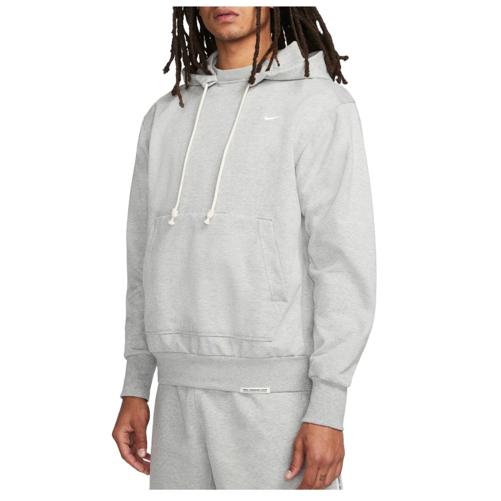 Nike Men’s Dri-Fit Standard Issue Pullover Basketball Hoodie Gray